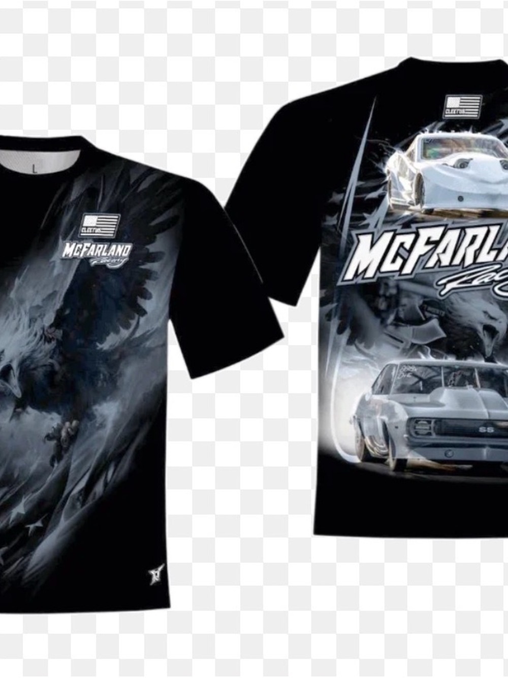 Cleetus McFarland Racing T-shirt new. Short Sleeve World Cup 2025 Jersey